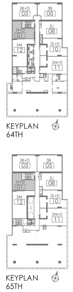 Skyloft 1F+D Key Plan