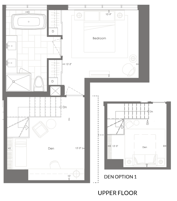 Skyloft 1F+D Upper Floor