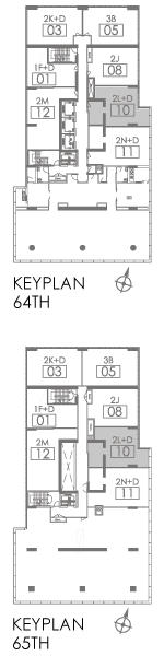Skyloft 2L+D Key Plan