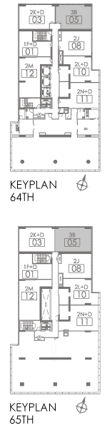 Skyloft 3B Key Plan